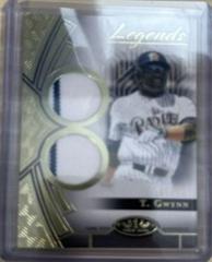 Tony Gwynn [Dual] #T1LR-TG Baseball Cards 2023 Topps Tier One Legends Relics Prices