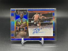 Big E [Blue Prizm] #RA-BGE Wrestling Cards 2022 Panini Select WWE Ringside Action Signatures Prices