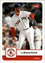 Tim Wakefield Baseball Cards 2006 Fleer Prices