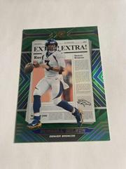 Russell Wilson [Green] Football Cards 2022 Panini XR Extra Prices