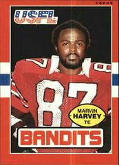 Marvin Harvey #129 Football Cards 1985 Topps USFL Prices