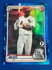 Jordan Walker [Blue Foil] Baseball Cards 2020 Bowman Draft 1st Edition Prices