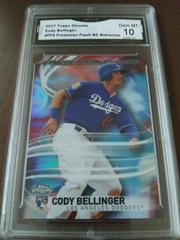 Cody Bellinger Baseball Cards 2017 Topps Chrome Freshman Flash Prices