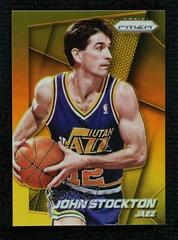 John Stockton [Gold Prizm] Basketball Cards 2014 Panini Prizm Prices