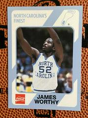 James Worthy #21 Basketball Cards 1989 Collegiate Collection North Carolina Prices