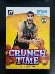 Jayson Tatum [Press Proof] #11 Basketball Cards 2022 Panini Donruss Crunch Time Prices