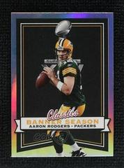 Aaron Rodgers [Silver] #BS-4 Football Cards 2022 Panini Classics Banner Season Prices