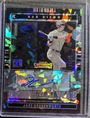 Jake Cronenworth [Optic Autograph Cracked Ice] #141 Baseball Cards 2021 Panini Contenders Prices