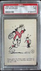 Pop Schriver #13 Baseball Cards 1963 Gad Fun Cards Prices
