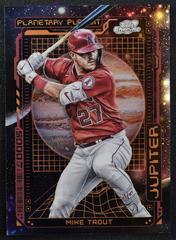 Mike Trout Baseball Cards 2023 Topps Cosmic Chrome Planetary Pursuit Jupiter Prices