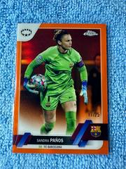 Sandra Panos [Orange] #83 Soccer Cards 2022 Topps Chrome UEFA Women's Champions League Prices