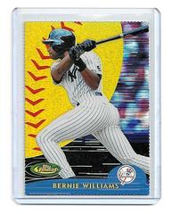 Bernie Williams [Gold Refractor] Baseball Cards 2000 Finest Prices