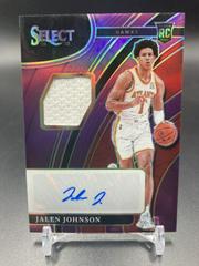 Jalen Johnson [Purple Pulsar] #RS-JJN Basketball Cards 2021 Panini Select Rookie Signatures Prices
