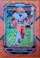 Isiah Pacheco [Red Shimmer] #352 Football Cards 2022 Panini Prizm Prices