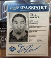 Breece Hall #NPS-BH Football Cards 2022 Panini Prestige NFL Passport Signatures Prices