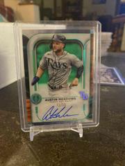 Austin Meadows [Green] #TA-AM Baseball Cards 2022 Topps Tribute Autographs Prices