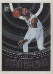 Paul George Basketball Cards 2019 Panini Donruss Optic Star Gazing Prices