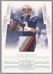 Tom Brady [Platinum Holofoil] Football Cards 2007 Panini Donruss Threads Prices