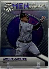 Miguel Cabrera Baseball Cards 2022 Panini Mosaic Men of Mastery Prices
