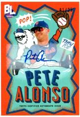 Pete Alonso [Autograph] #BL-10 Baseball Cards 2023 Topps Big Leaguers Prices