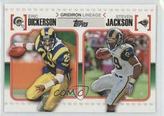 Eric Dickerson, Steven Jackson #GL-DJ Football Cards 2010 Topps Gridiron Lineage Prices