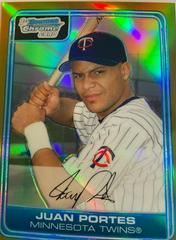 Juan Portes [Refractor] #BC37 Baseball Cards 2006 Bowman Chrome Prospects Prices