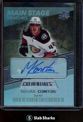 Maxime Comtois Hockey Cards 2021 Upper Deck Credentials Main Stage Signatures Prices