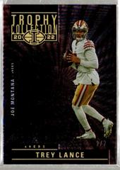 Joe Montana, Trey Lance [Pro Bowl] #TC-16 Football Cards 2022 Panini Illusions Trophy Collection Prices