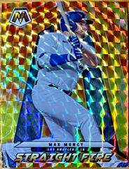 Max Muncy [Mosaic] #Sf-10 Baseball Cards 2022 Panini Mosaic Straight Fire Prices