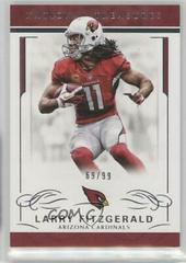 Larry Fitzgerald #3 Football Cards 2016 Panini National Treasures Prices
