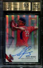 Alex Reyes [Refractor] #AR Baseball Cards 2015 Bowman's Best of Autographs Prices