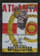 Michael Jenkins [Autograph Gold Xfractor] #122 Football Cards 2004 Topps Finest Prices