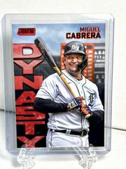 Miguel Cabrera [Red] Baseball Cards 2022 Stadium Club Dynasty and Destiny Prices
