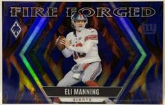 Eli Manning [Blue] #FF-4 Football Cards 2023 Panini Phoenix Fire Forged Prices