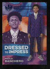 Paolo Banchero [Amethyst] #9 Basketball Cards 2022 Panini Court Kings Dressed to Impress Prices