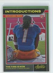 Quentin Johnston [Spectrum Green] #1 Football Cards 2023 Panini Absolute Introductions Prices