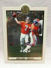 John Elway [Die Cut] Football Cards 1995 SP Championship Playoff Showcase Prices