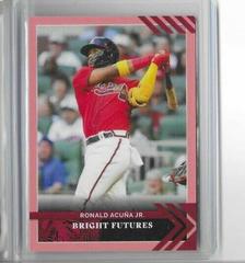 Ronald Acuna Jr. [Red] #13 Baseball Cards 2022 Topps X Juan Soto Prices