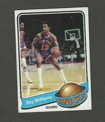 Ray Williams #48 Basketball Cards 1979 Topps Prices
