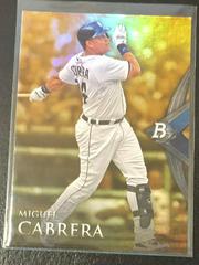 Miguel Cabrera [Gold] #6 Baseball Cards 2014 Bowman Platinum Prices