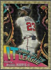 Michael Harris II [Superfractor] Baseball Cards 2023 Bowman Chrome It Came to the League Prices