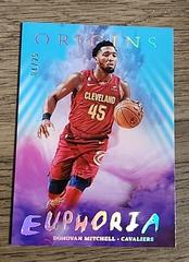 Donovan Mitchell [Turquoise] #14 Basketball Cards 2022 Panini Origins Euphoria Prices