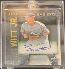 Bobby Witt Jr. [Autograph Ice] #TOP-25 Baseball Cards 2020 Bowman Platinum Top Prospects Prices