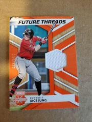 Jace Jung [Orange] #FT-JA Baseball Cards 2022 Panini Elite Extra Edition Future Threads Prices
