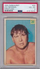 Lou Newman #20 Wrestling Cards 1955 Parkhurst Prices