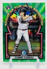 Corbin Carroll [Green] #ROYF-1 Baseball Cards 2023 Bowman Chrome Rookie of the Year Favorites Prices