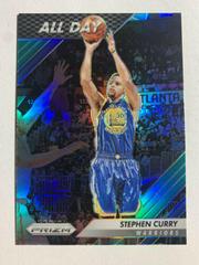 Stephen Curry [Green Prizm] Basketball Cards 2016 Panini Prizm All Day Prices