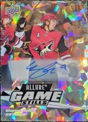 Clayton Keller [Autograph] Hockey Cards 2022 Upper Deck Allure Game Stills Prices