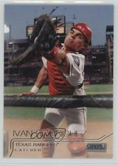 Ivan Rodriguez [Black Foil] #22 Baseball Cards 2015 Stadium Club Prices