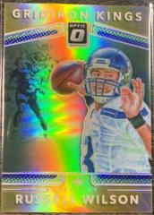 Russell Wilson [Gold] #21 Football Cards 2017 Panini Donruss Optic Gridiron Kings Prices
